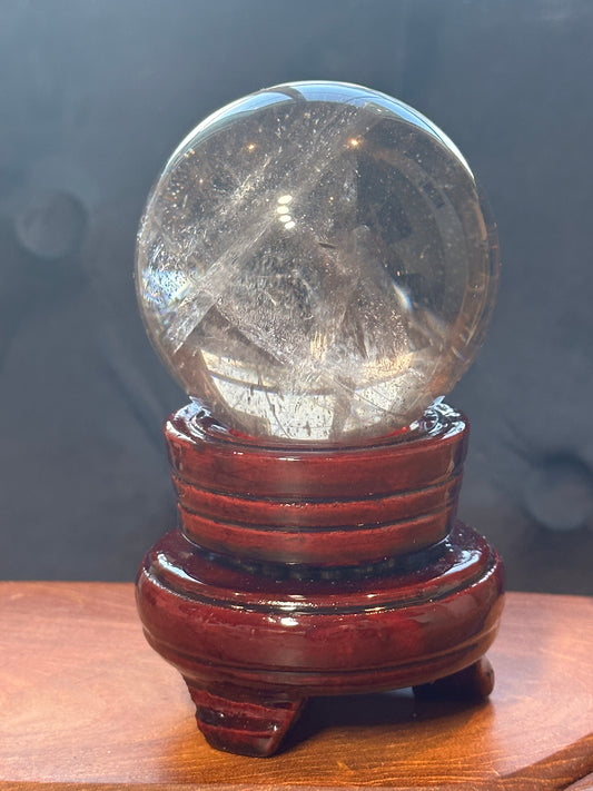 Large Smokey Himalayan Quartz Sphere